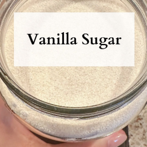 Homemade Vanilla Sugar
